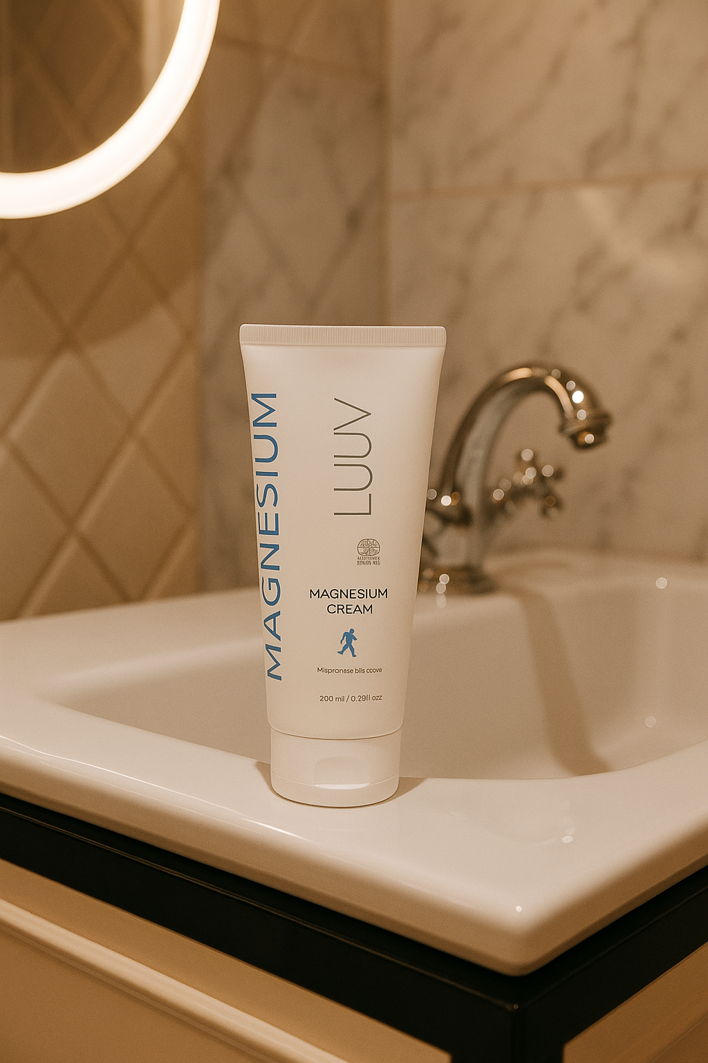 LUUV Magnesium Cream – Muscle Relief & Hydration in One