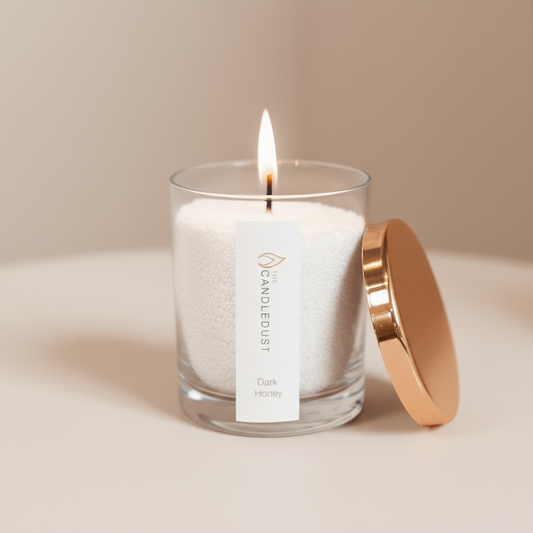 Powdered Candle in Glass - Nordic Lights 160g