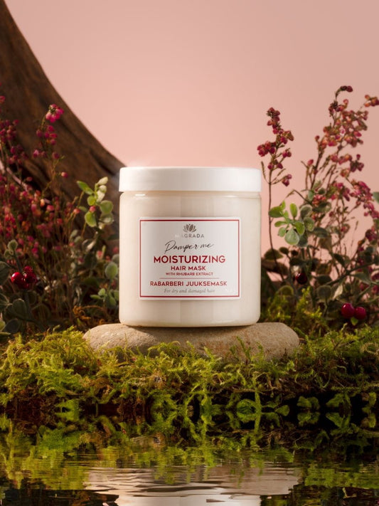 Magrada Rhubarb Hair Mask with Castor Oil – 250ml | Award-Winning Natural Care