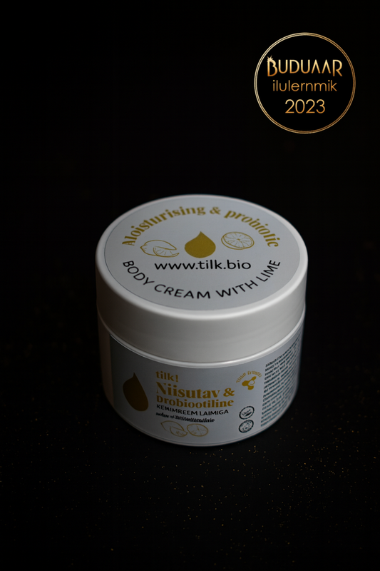 Moisturising Probiotic Body Cream – Lime, 200ml | Award-Winning
