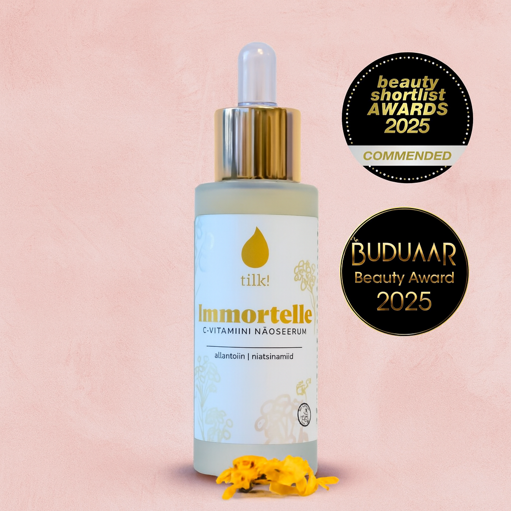 Immortelle Face Serum with Vitamin C & Niacinamide – 30ml | Award-Winning Skincare